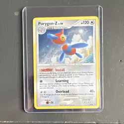 Pokemon Porygon-Z DP35 Diamond & Pearl Promo Holo 120 HP Stage 2 Overload - Image 1