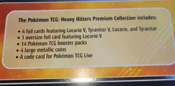 Pokemon TCG Lucario V & Tyranitar V Collector's Box - 14 Packs 820650856716 - Image 4