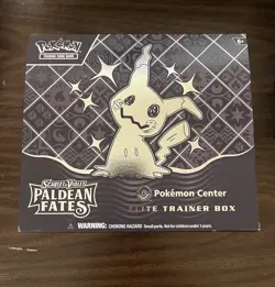 Pokemon Paldean Fates Empty ETB w/ Extras Pokemon Center No Packs Or Promos - Image 2