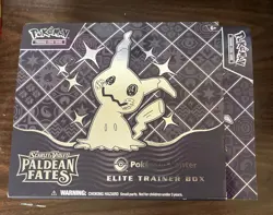 Pokemon Paldean Fates Empty ETB w/ Extras Pokemon Center No Packs Or Promos - Image 3