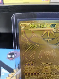 Pokemon Mega Zygarde EX Hyper Rare 124/088 Perfect Order - Image 3