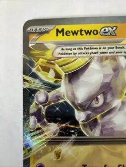Mewtwo ex 058/182 Paradox Rift Double Rare Pokemon - Image 2