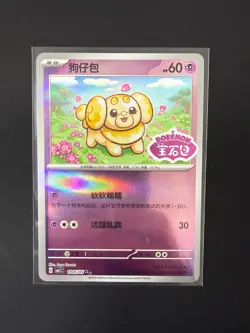 Pokemon TCG: Fidough 1005/05 Chinese Stamped Pokemon CBB1C Gem Pack Vol.1 NM - Image 1