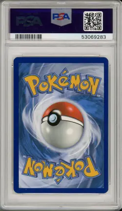 2018 Pokemon Sun & Moon Lost Thunder Moltres Cracked Ice Promo Holo #38 PSA 9 - Image 2