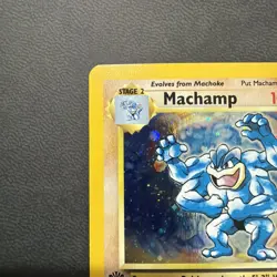 Pokemon TCG Machamp Holo Rare 1st Edition Base Set #8/102 NM+/MINT Condition - Image 3