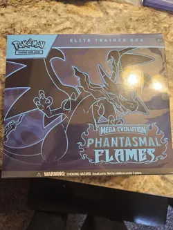 Pokemon TCG: Phantasmal Flames Factory Sealed Elite Trainer Box - Image 1