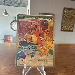 Pokemon Charmander First Partner Illustration rare Promo 038 - Image 1