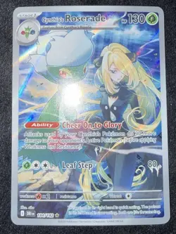 Cynthia's Roserade 184/182 Pokemon TCG Sv10: DRI EN IR [NM Near Mint] SV Era - Image 1