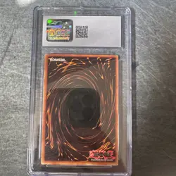 2002 YU-GI-OH! STARTER DECK: KAIBA #001 BLUE-EYES WHITE DRAGON CGC 5.5 - Image 2