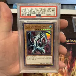 YU-GI-OH! Blue-Eyes White Dragon KACB-EN001 Limited Edition PSA 10 population 15 - Image 1