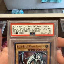 YU-GI-OH! Blue-Eyes White Dragon KACB-EN001 Limited Edition PSA 10 population 15 - Image 2