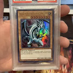 YU-GI-OH! Blue-Eyes White Dragon KACB-EN001 Limited Edition PSA 10 population 15 - Image 3