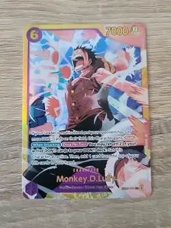 One Piece TCG Monkey.D.Luffy EB02-061 SEC PBR02 The Best Vol.2 - Image 1