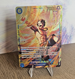 Portgas D. Ace (OP13-119) (SEC) [Carrying on His Will] One Piece TCG ENG - Image 1