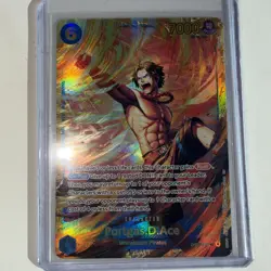 Portgas D. Ace (OP13-119) (SEC) [Carrying on His Will] One Piece TCG ENG - Image 1