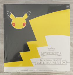 Pokemon 25th Anniversary Celebrations Pokemon Center ETB Factory Sealed - Image 1