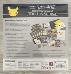 Pokemon 25th Anniversary Celebrations Pokemon Center ETB Factory Sealed - Image 2