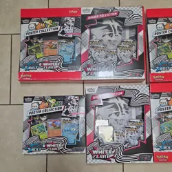 Pokemon Binder +Poster Collection with Booster Packs Black Bolt and White Flare - Image 2