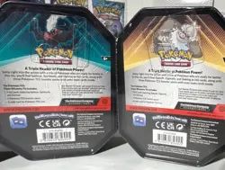 Pokemon TCG Triple Whammy Tin Set Tyranitar, Darkrai, Slaking Sealed - Image 4