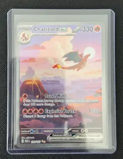 Pokemon TCG Scarlet & Violet Charizard EX 199/165 Special Illustration Rare - Image 2
