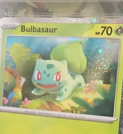 Pokemon TCG Bulbasaur Cosmos Holo Promo 046 Scarlet & Violet AGS 9.5 - Image 3
