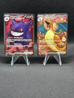 Pokemon TCG Charizard ex & Gengar ex Full Arts 151 & Temporal Forces 🔥🔥🔥 - Image 1