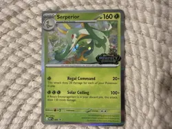 Pokemon Serperior MEP 064 promo stamped - Image 1