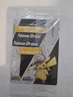 2017 Pokemon Movie Promo Ash’s Pikachu "I Choose You! SM108 SEALED *SPANISH* - Image 2