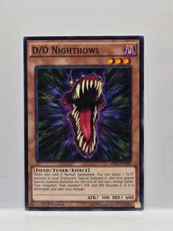 D/D Nighthowl SDPD-EN009 1st Edition Yugioh TCG LP - Image 1