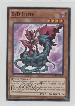 D/d Lilith 1st Ed. YuGiOh Pendulum Domination Structure Deck #SDPD-EN008 - Image 1