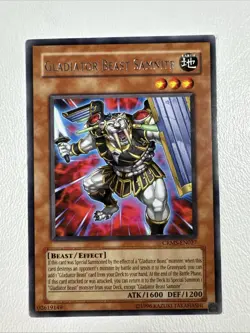 Gladiator Beast Samnite - LP Rare CRMS-EN027 Crimson Crisis Unlimited Yugioh! - Image 1