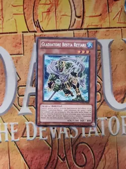 ITALIAN Gladiator Beast Retiari TU03-EN006 Rare NM Yugioh - Image 1