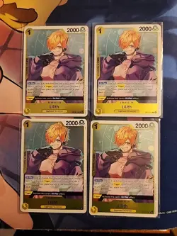 4x Lilith One Piece TCG OP13-113 Carrying On His Will Rare Foil x4 Card Playset - Image 1