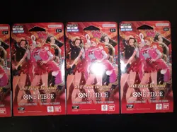 One Piece TCG Heroines Edition EB03 Sleeved Booster Pack Lot 4 New Sealed Englsh - Image 4