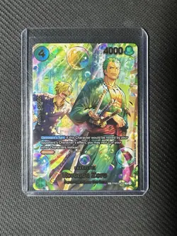 Roronoa Zoro Foil PRB02-006 EB04 OP14 The Azure Sea's Seven English One Piece - Image 2