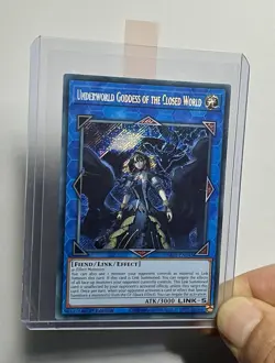 Underworld Goddess Of The Closed World RA02-EN045 (NM) Secret Rare 1st Edition - Image 3