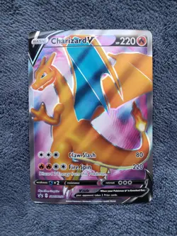 Charizard V SWSH050 SWSH: Sword & Shield Promo Cards Damaged - Image 1