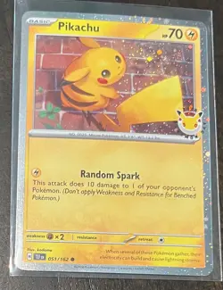 Pikachu (Pokemon Day 2026) 051/162 Miscellaneous Cards & Products Holo - Image 1