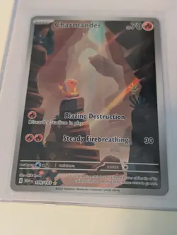 Pokemon TCG Charmander Card 168/165 SV Scarlet & Violet 151 Series - Image 1