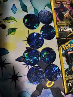 Pokemon Sun and Moon Team Up 3 Card Mini Booster Packs Complete Art Set Lot 8 - Image 3