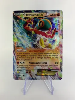 Hawlucha EX 64/111 - Pokemon TCG Furious Fists XY Ultra Rare Card - Image 1