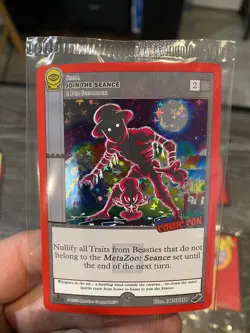 NYCC 2022 Metazoo Seance 5 Card Passport Exclusive Promo Set Plus Bonus Card - Image 3