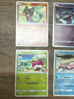 Pokemon KFC Kentucky Fried Chicken Promo Card Lot Mewtwo, Litten, Slowpoke, Boun - Image 2