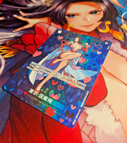 US SHIPPING One Piece TCG Card Game Chinese Boa Hancock OP07-051 SP Alt Art - Image 1