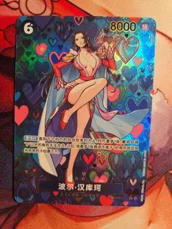 US SHIPPING One Piece TCG Card Game Chinese Boa Hancock OP07-051 SP Alt Art - Image 2