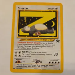 Snorlax 49 Wotc Promo Pokemon Card - Image 1