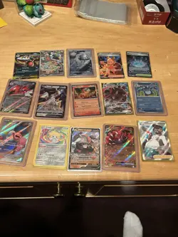 Pokemon TCG Lot 15 Holo Cards - Image 1