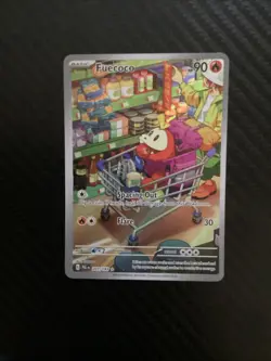 Pokemon TCG Fuecoco Scarlet & Violet Paldea Evolved Holo Card 201/193 Near Mint - Image 1