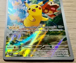 Pokemon Pokemon Pikachu ex SVP IT Promo 027 27 Black Star Promos Promo 2023 Card - Image 3