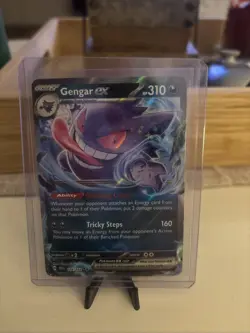 Pokemon TCG Gengar EX Temporal Forces Ultra Rare Card 104/162 *MINT* - Image 1